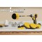 Drill Brush Power Scrubber By Useful Products 5 in W 7 in L Brush, Yellow Y-542OMS-2L-7X-QC-DB - alternate 4